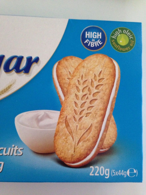 Ciasteczka jogurtowe pełnoziarniste bez dodatku cukrów 220g GULLON