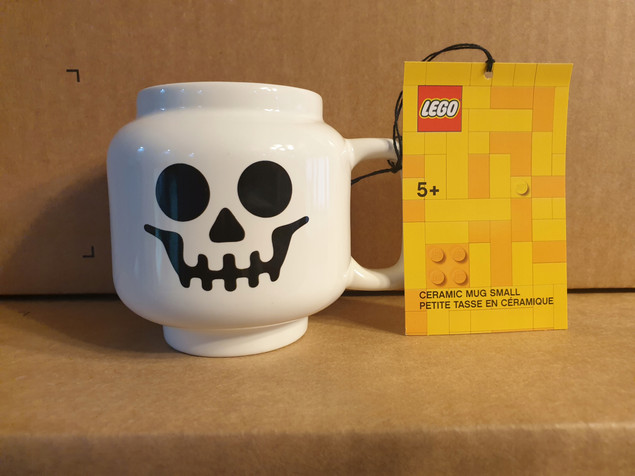 LEGO Kubek Ceramiczny Mały Szkielet / Kościotrup 255 ml (40460807)