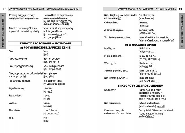 Rozmówki polsko-angielskie dla turystów i do pracy
