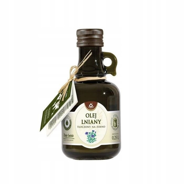 Oleofarm Olej lniany tłoczony na zimno 250 ml