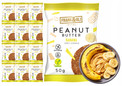FRANK&OLI Ciastko Miękkie PASTA ORZECHOWA BANAN 50g x12