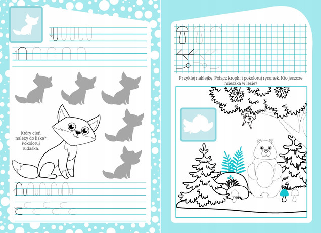 Kaligrafia i Ja. Szlaczki