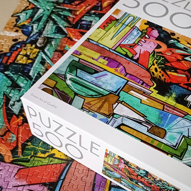 Puzzle 500 Tactic Sztuka Uliczna Graffiti