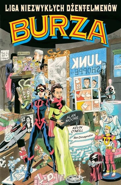 Liga Niezwykłych Dżentelmenów Burza Alan Moore_1