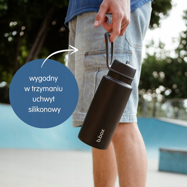 Butelka termiczna b.box 1L termos ze składanym ustnikiem stalowy