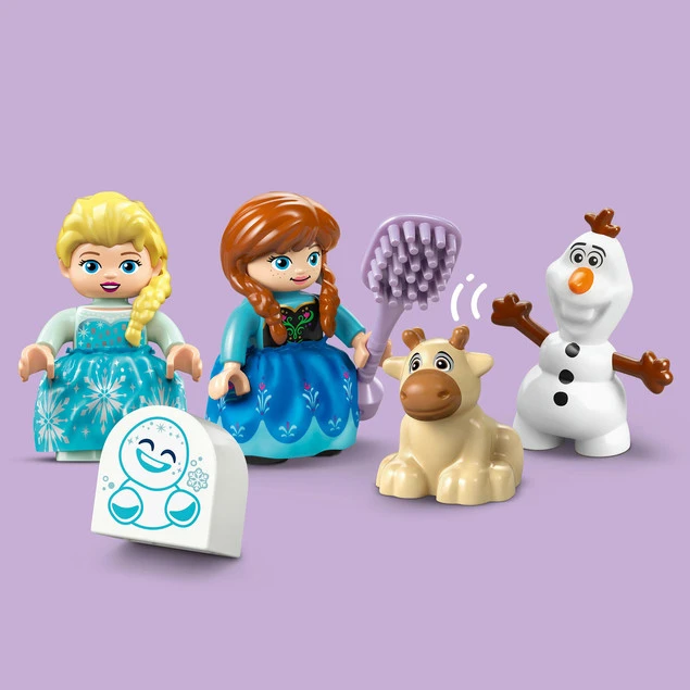 Figurki LEGO DUPLO Kraina Lodu: Anna, Elsa, Olaf, Sven