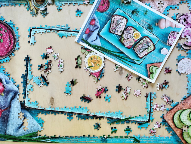 Puzzle Tactic Danish Sandwich 1000 el. Fińska Jakość