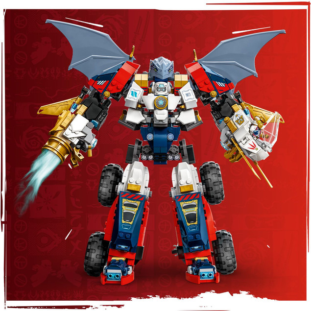 LEGO Ninjago 71834 Wielofunkcyjny Ultramech Zane’a 4 w 1