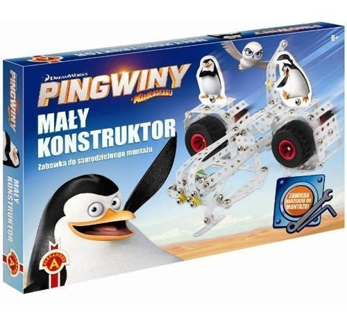 Kreatywna Zabawka Mały Konstruktor - Pingwiny z Madagaskaru