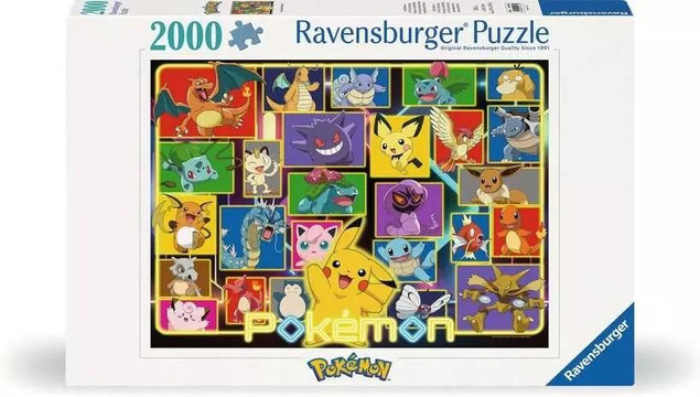Puzzle Ravensburger 2000 elementów Pokémon