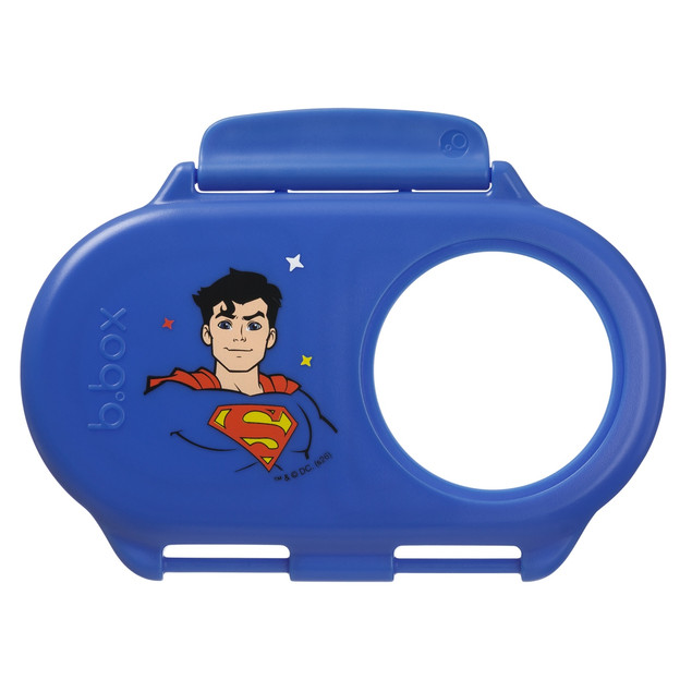 B.box Pudełko na Przekąski Małe Superman - Lunchbox Dziecięcy