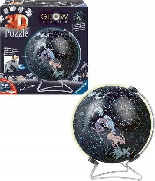 Puzzle 3D Globus Konstelacje 180 el. Ravensburger