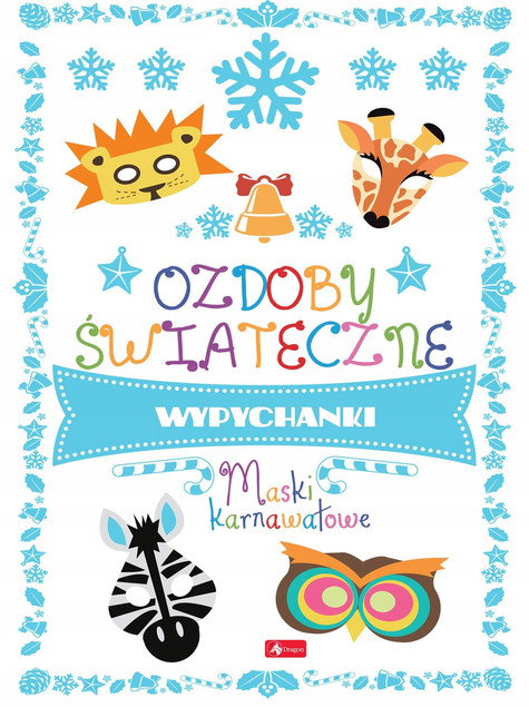 Maski karnawałowe. ozdoby świąteczne Luba Ristujczina