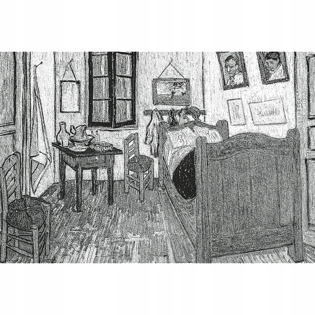 Trefl 37545 Puzzlorama 500 el. Pokój van Gogha w Arles, Vincent van Gogh