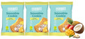 Frank&Oli Smoothie Ciastka Owsiane Ananas Mango Kokos 3x50g