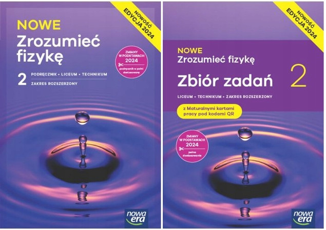 NOWE Zrozumieć Fizykę 2 LO Zbiór Zadań Karty Pracy Nowa Era 2025