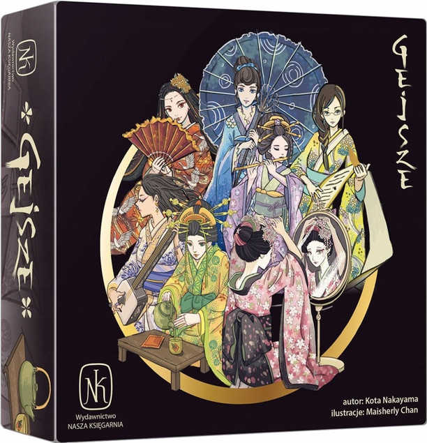 GEJSZE Gra Planszowa Towarzyska Strategiczna 10+ Nasza Księgarnia