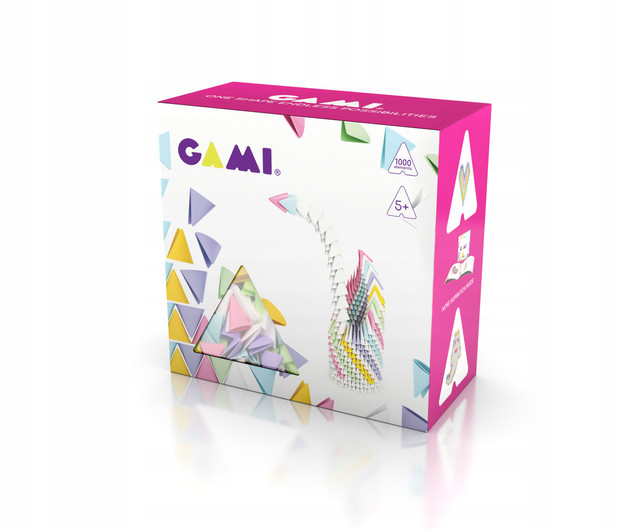 Klocki konstrukcyjne Gami Pink 1000 – Meli
