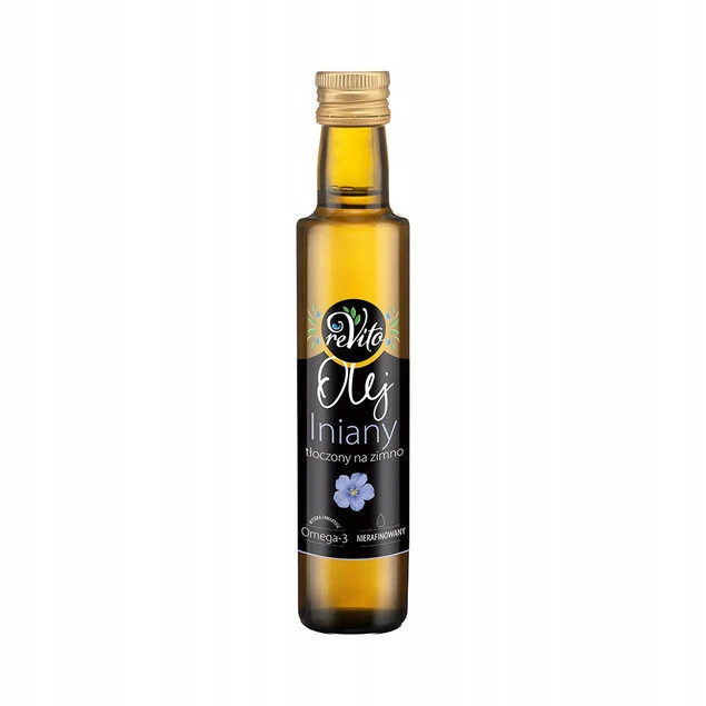 REVITO Olej lniany tłoczony na zimno 250 ml