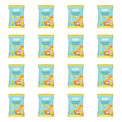 Frank & Oli Smoothie Cookie Bezglutenowe Kokos Ananas Mango 50g x16