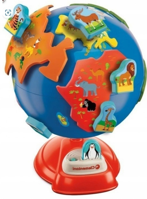 Clementoni Interaktywny globus przedszkolaka 50757