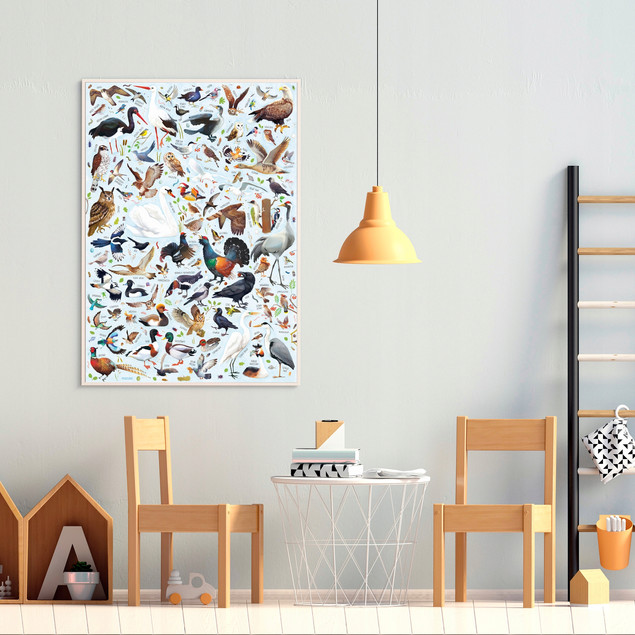Puzzlove CzuCzu Ptaki Polski Puzzle 200 el. Edukacyjne