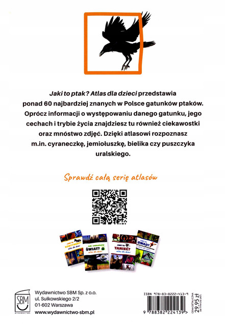 Jaki to ptak? Atlas dla Dzieci Dominik Marchowski | Książka Przyroda