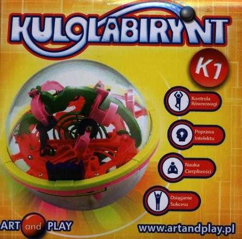 Gra planszowa Kulolabirynt K1 żółty Abbey Game