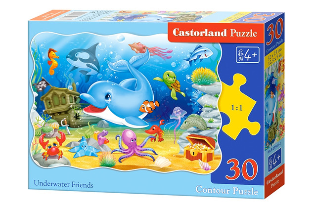 Puzzle delfin 30 el. Castorland
