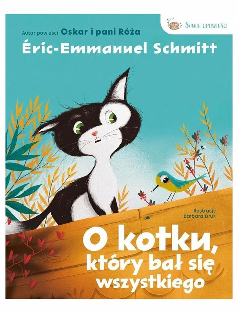 Okładka książki O kotku, który bał się wszystkiego