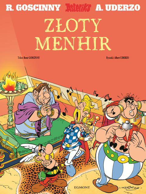 Asteriks Złoty Menhir Tom 18 – Ilustrowane Opowiadanie (Uderzo, Goscinny)