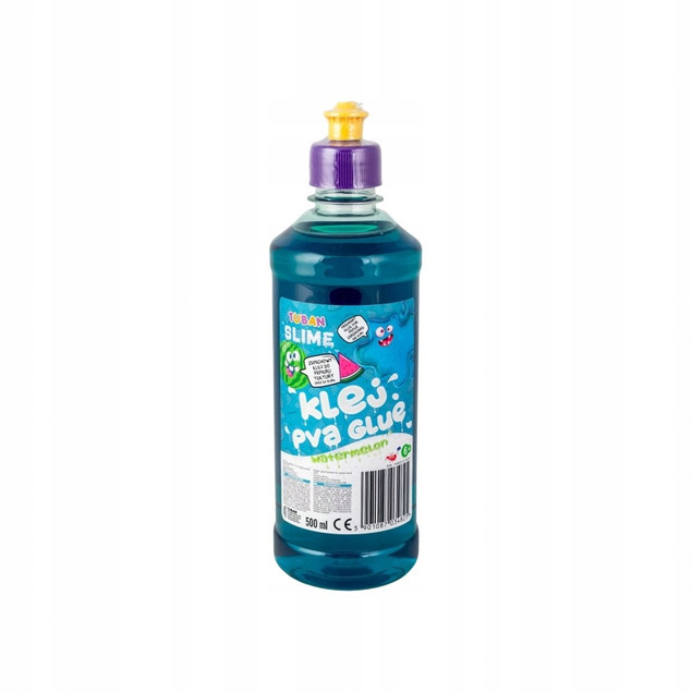 Klej w płynie Tuban o zapachu arbuza turkusowy 500 ml