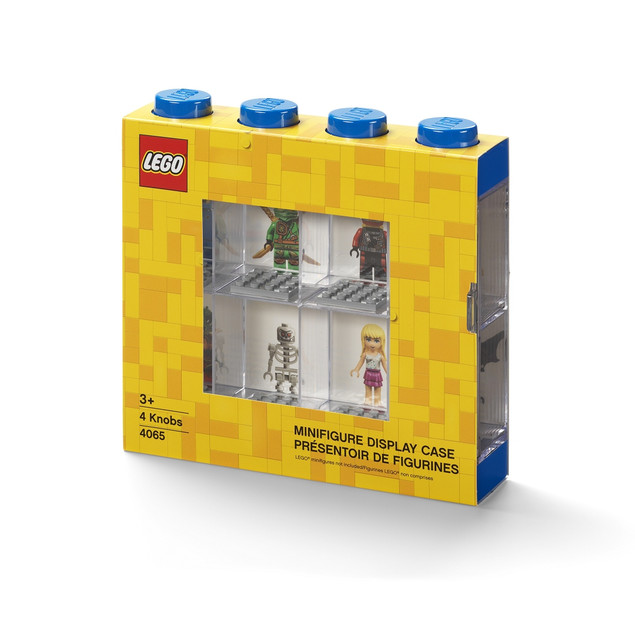 Gablotka LEGO® na 8 Minifigurek Niebieska 40650005 Ekspozytor