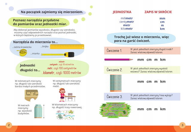 Mądry Uczeń MATEMATYKA Klasa 1-3 MIARY I WAGI Tamara Malska 6+ SBM
