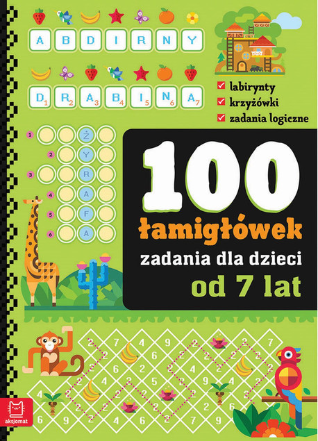 100 zadań - łamigłówki dla dzieci od 6 lat Bogusław Michalec