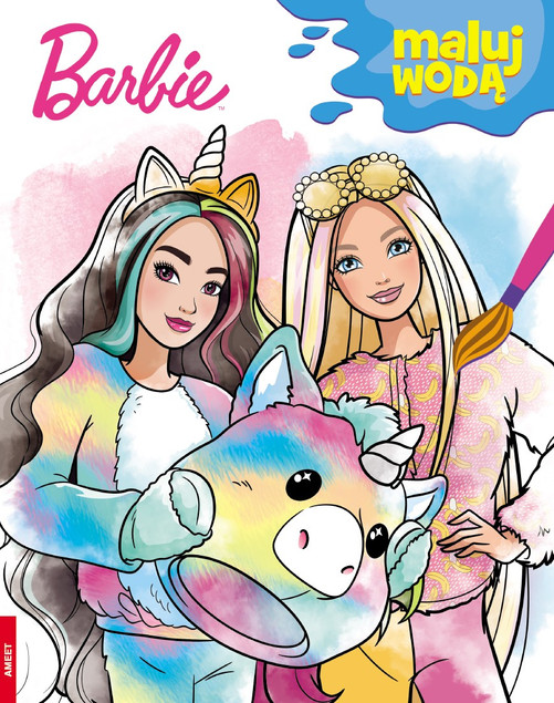 Barbie. Maluj wodą Praca zbiorowa