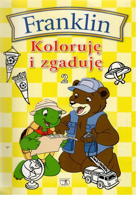 Franklin. Koloruję i Zgaduję 2