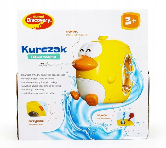 DUMEL DD30813 KURCZAK BITWA WODNA PISTOLET NA WODĘ