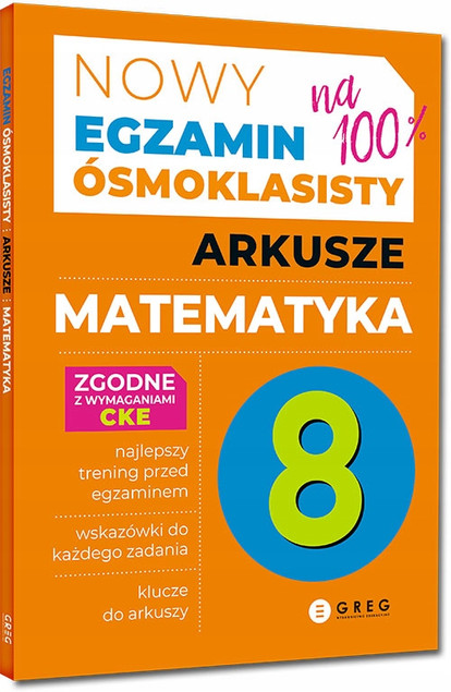 Arkusze egzamin ósmoklasisty matematyka 2026 – GREG