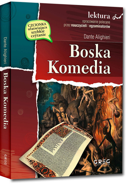 Boska komedia lektury z opracowaniem Greg