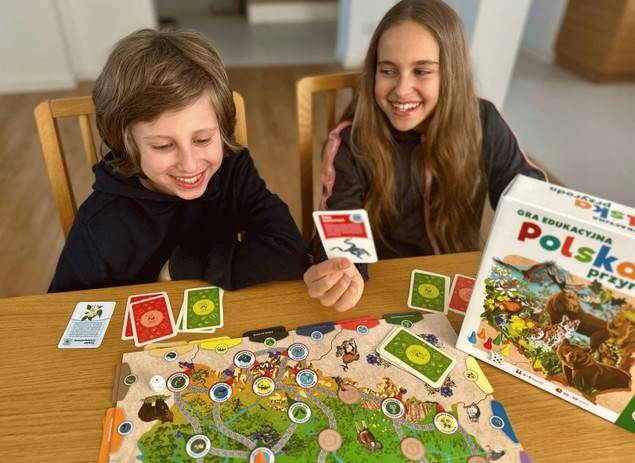 Gra planszowa Polska przyroda – Edgard