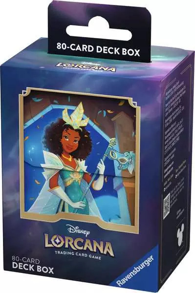 Disney Lorcana Shimmering Skies Pudełko na karty Aladyn