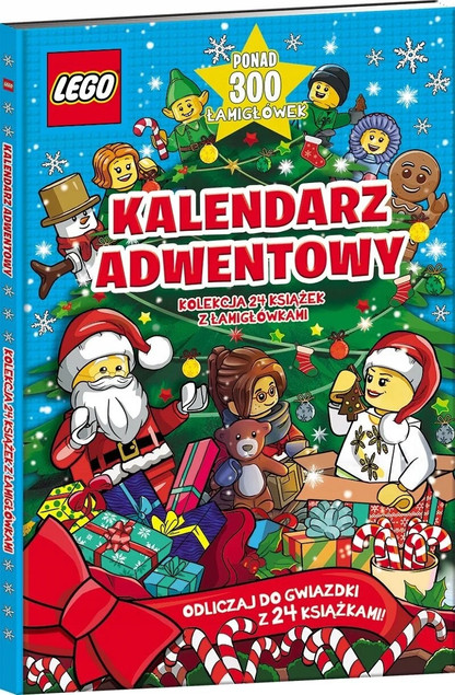 Książka LEGO Iconic Kalendarz Adwentowy SPC-6601 Praca zbiorowa