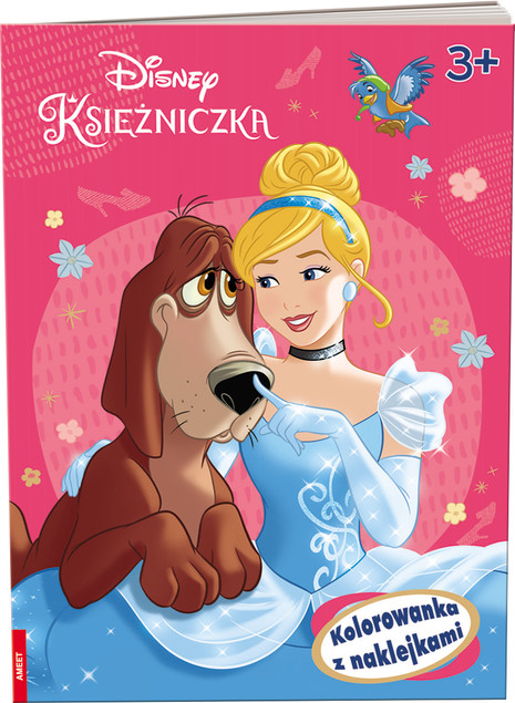 Disney Księżniczka. Kolorowanka z naklejkami Praca zbiorowa