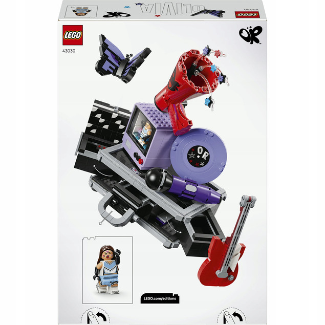 LEGO Edycje 43030 Tajna Kryjówka Olivii Rodrigo Zestaw Muzyczny