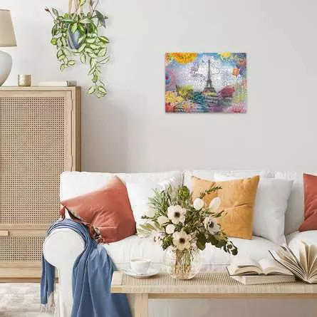 Puzzle Ravensburger 500 elementów Pocztówka z Paryża