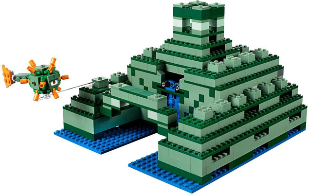 Oceaniczny monument LEGO MINECRAFT 21136 