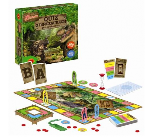 Zabawka Edukacyjna Quiz o Dinozaurach - Era Dinozaurów