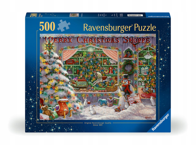 PUZZLE 500 RAVENSBURGER SKLEP ŚWIĄTECZNY