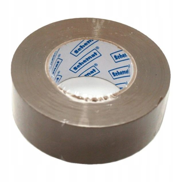 Taśma pakowa Schemat brązowy szer. 48 mm dł. 200 m 1 szt. - zdjęcie 2